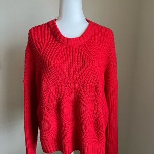 Madewell Cable Knit Sweater